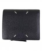 Maison Margielaメゾンマルジェラ）の古着「LEATHER SMALL FLIP FLAP」｜ブラック