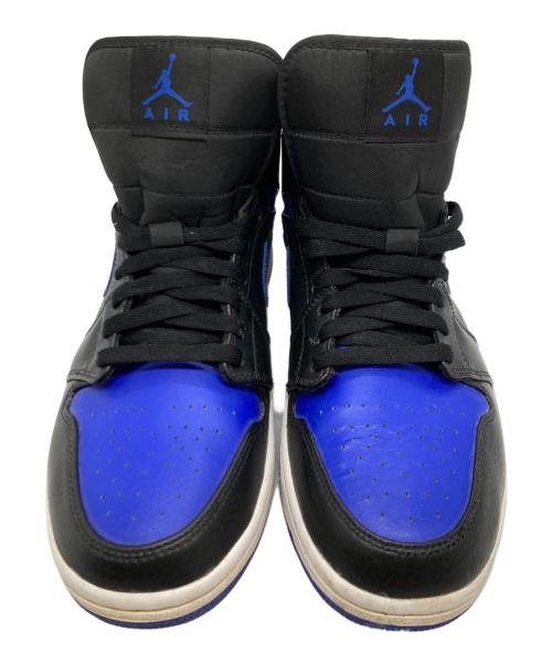 NIKE（ナイキ）NIKE (ナイキ) AIR JORDAN 1 MID ブルー×ブラック サイズ:27.0の古着・服飾アイテム