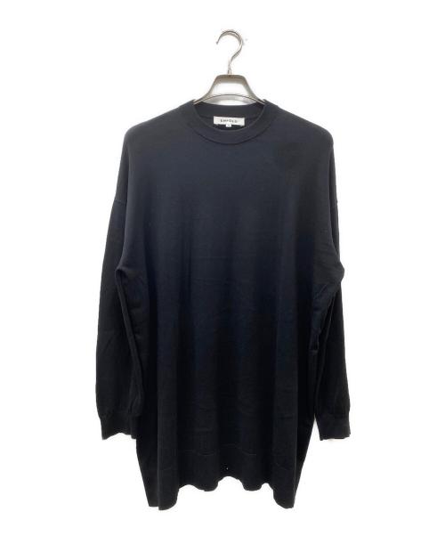 ENFOLD（エンフォルド）ENFOLD (エンフォルド) チュニックPULLOVER ブラック サイズ:38の古着・服飾アイテム