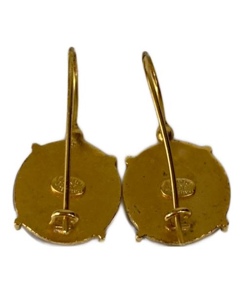 CHANEL（シャネル）CHANEL (シャネル) レジンココマークピアス ホワイト×ゴールド サイズ:OneSizeの古着・服飾アイテム