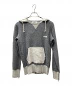eYe COMME des GARCONS JUNYAWATANABE MANアイ コム デ ギャルソン ジュンヤ ワタナベ マン）の古着「後付けフードニット」｜グレー