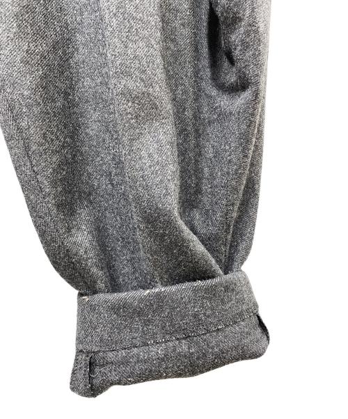 COMME des GARCONS HOMME PLUS（コムデギャルソンオムプリュス）COMME des GARCONS HOMME PLUS (コムデギャルソンオムプリュス) 17AW 寅壱ウールバルーンワイドスラックス グレー サイズ:XSの古着・服飾アイテム