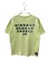 WIND AND SEA (ウィンダンシー) Denham (デンハム) コラボTee イエロー サイズ:L：7000円