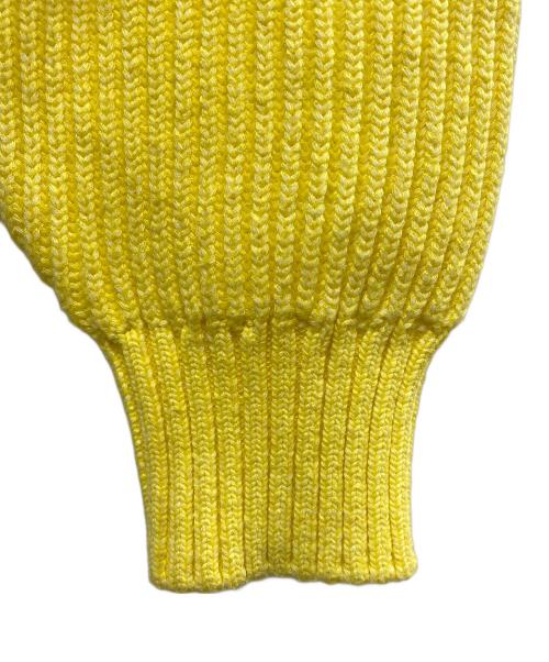 AMBERGLEAM（アンバーグリーム）AMBERGLEAM (アンバーグリーム) Warm Henry Sweater イエロー サイズ:SIZE Lの古着・服飾アイテム