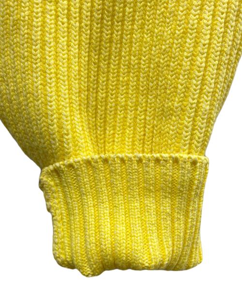 AMBERGLEAM（アンバーグリーム）AMBERGLEAM (アンバーグリーム) Warm Henry Sweater イエロー サイズ:SIZE Lの古着・服飾アイテム