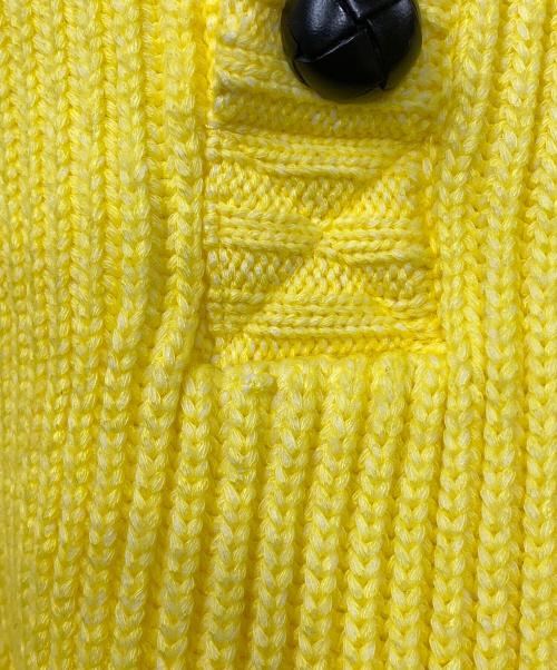 AMBERGLEAM（アンバーグリーム）AMBERGLEAM (アンバーグリーム) Warm Henry Sweater イエロー サイズ:SIZE Lの古着・服飾アイテム