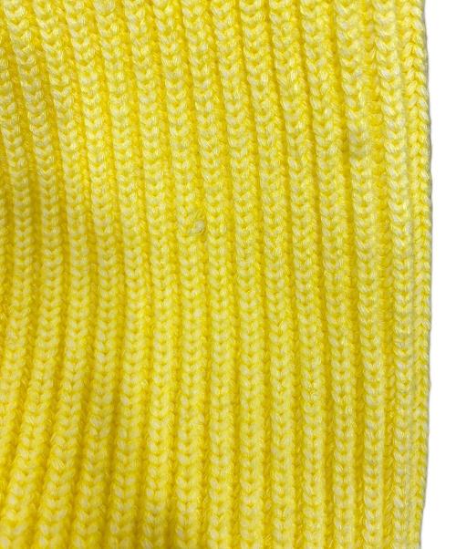 AMBERGLEAM（アンバーグリーム）AMBERGLEAM (アンバーグリーム) Warm Henry Sweater イエロー サイズ:SIZE Lの古着・服飾アイテム