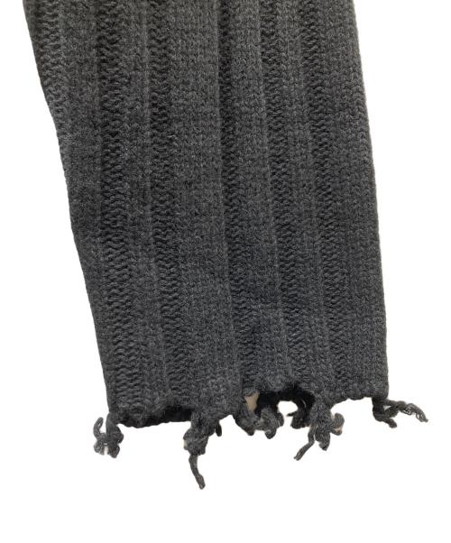 PRANK PROJECT（プランクプロジェクト）PRANK PROJECT (プランクプロジェクト) Plunge Neck Knit/ﾈｯｸﾆｯﾄ ブラック サイズ:FREEの古着・服飾アイテム