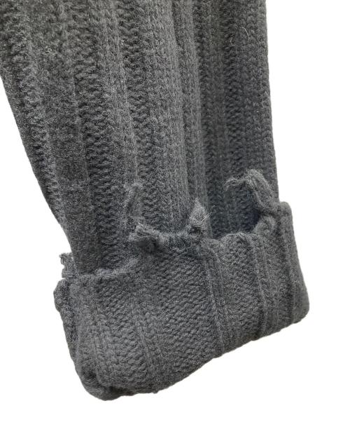 PRANK PROJECT（プランクプロジェクト）PRANK PROJECT (プランクプロジェクト) Plunge Neck Knit/ﾈｯｸﾆｯﾄ ブラック サイズ:FREEの古着・服飾アイテム