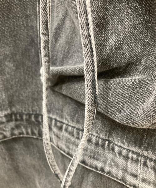 MAISON SPECIAL（メゾンスペシャル）MAISON SPECIAL (メゾンスペシャル) Low Waist Cargo Denim Pants カーゴパンツ ブラック サイズ:38の古着・服飾アイテム