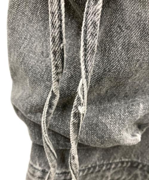 MAISON SPECIAL（メゾンスペシャル）MAISON SPECIAL (メゾンスペシャル) Low Waist Cargo Denim Pants カーゴパンツ ブラック サイズ:38の古着・服飾アイテム