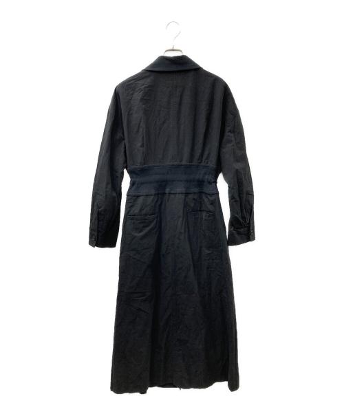 KIARIS VINTAGE（キアリズ ヴィンテージ）KIARIS VINTAGE (キアリズ ヴィンテージ) JOURNAL STANDARD (ジャーナルスタンダード) リブドッキングワンピース ブラック サイズ:SIZE Freeの古着・服飾アイテム