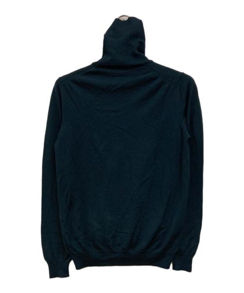 Zanone（ザノーネ）Zanone (ザノーネ) ウールタートルネックニット グリーン サイズ:48の古着・服飾アイテム