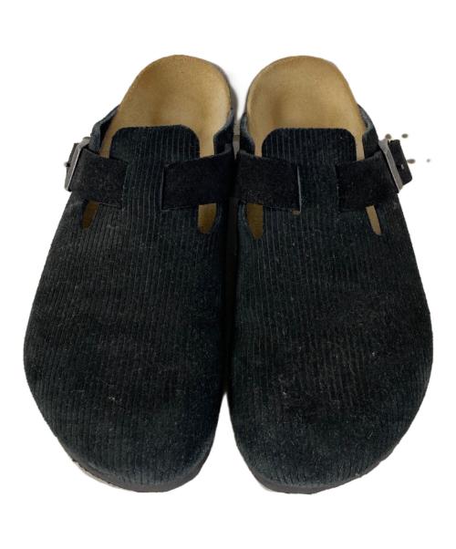 BIRKENSTOCK（ビルケンシュトック）BIRKENSTOCK (ビルケンシュトック) Exclusive Boston Corduroy ブラック サイズ:28cmの古着・服飾アイテム