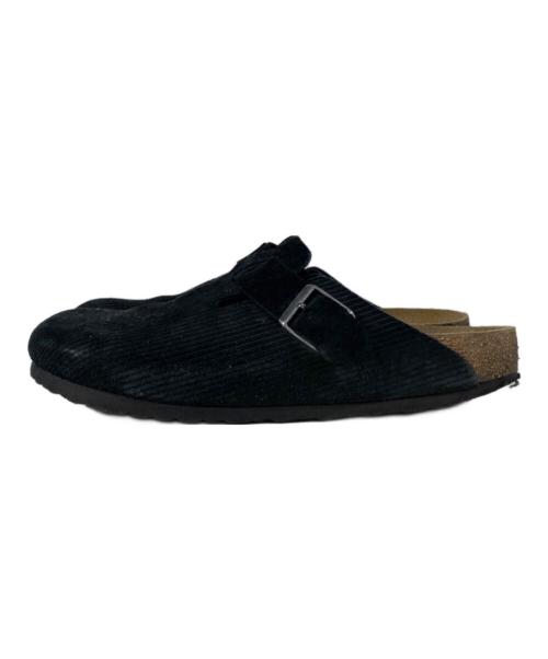 BIRKENSTOCK（ビルケンシュトック）BIRKENSTOCK (ビルケンシュトック) Exclusive Boston Corduroy ブラック サイズ:28cmの古着・服飾アイテム