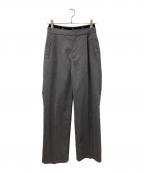 Ameriアメリ）の古着「LOGO TAPE TRUNKS LAYERED PANTS」｜グレー