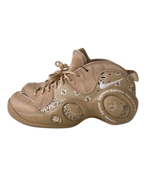 NIKE（ナイキ）NIKE (ナイキ) SUPREME (シュプリーム) ZOOM FLIGHT 95 SP ベージュ サイズ:27cmの古着・服飾アイテム