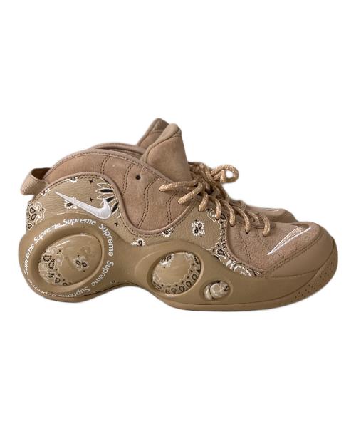 NIKE（ナイキ）NIKE (ナイキ) SUPREME (シュプリーム) ZOOM FLIGHT 95 SP ベージュ サイズ:27cmの古着・服飾アイテム