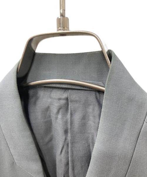 YOKE（ヨーク）YOKE (ヨーク) COVERED COLLARLESS JACKET グレー サイズ:2の古着・服飾アイテム