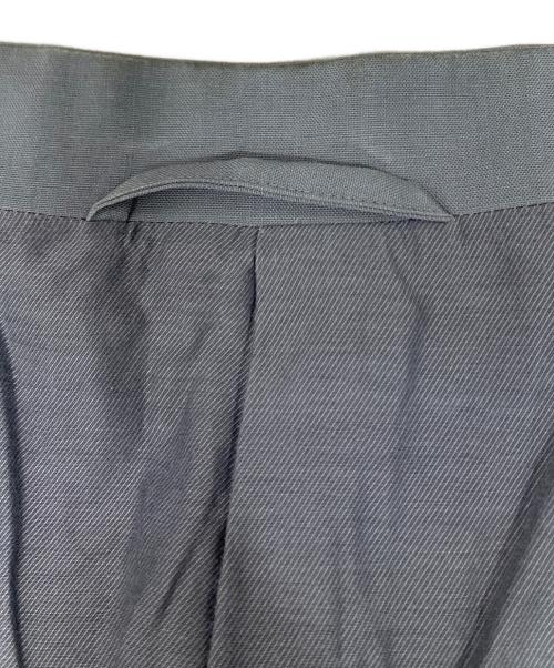 YOKE（ヨーク）YOKE (ヨーク) COVERED COLLARLESS JACKET グレー サイズ:2の古着・服飾アイテム