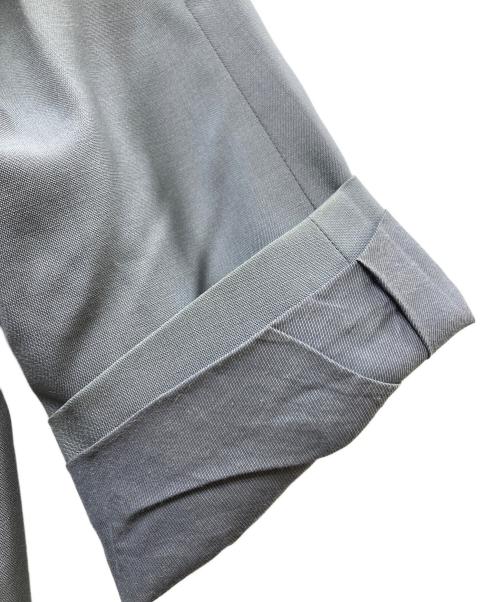 YOKE（ヨーク）YOKE (ヨーク) COVERED COLLARLESS JACKET グレー サイズ:2の古着・服飾アイテム