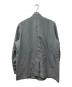 YOKE (ヨーク) COVERED COLLARLESS JACKET グレー サイズ:2：12000円