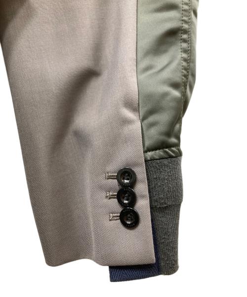 sacai（サカイ）sacai (サカイ) SUITING JACKET グレー サイズ:2の古着・服飾アイテム