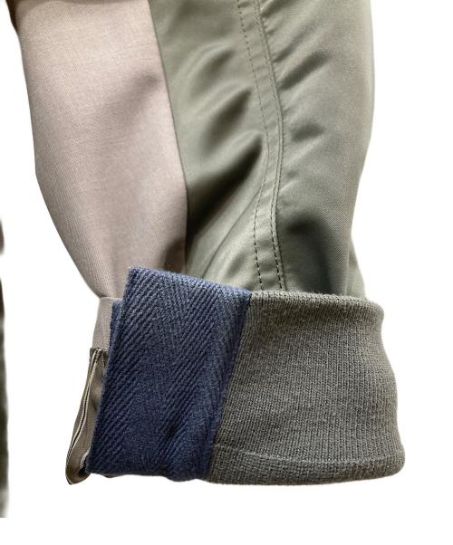 sacai（サカイ）sacai (サカイ) SUITING JACKET グレー サイズ:2の古着・服飾アイテム