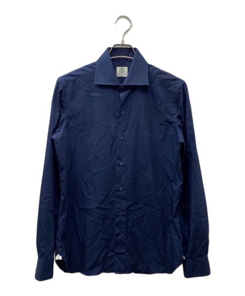 BORRELLI（ボレッリ）BORRELLI (ボレッリ) オックスフォードシャツ ネイビー サイズ:15 1/2の古着・服飾アイテム
