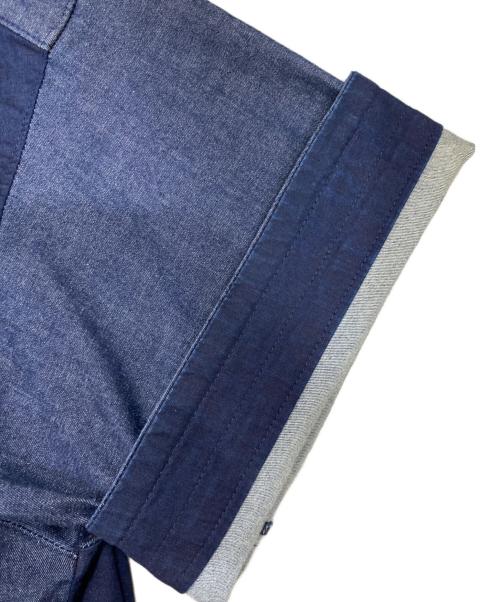 K.T KIYOKO TAKASE（ケーティー キヨコタカセ）K.T KIYOKO TAKASE (ケーティー キヨコタカセ) ブラウス ネイビー サイズ:13の古着・服飾アイテム