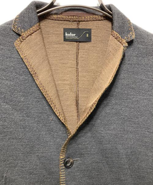 KOLOR（カラー）KOLOR (カラー) ウールダンボールジャケット グレー サイズ:2の古着・服飾アイテム