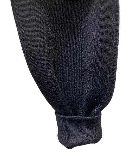 BORDERS at BALCONY（ボーダーズアットバルコニー）BORDERS at BALCONY (ボーダーズアットバルコニー) WOOLSILK TEAM CARDIGAN ブラック サイズ:SIZE 36の古着・服飾アイテム