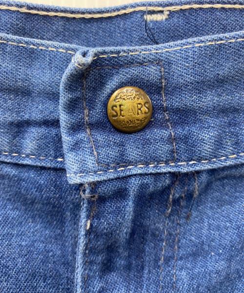 Sears（シアーズ）Sears (シアーズ) 70s ペインターデニム インディゴ サイズ:Freeの古着・服飾アイテム