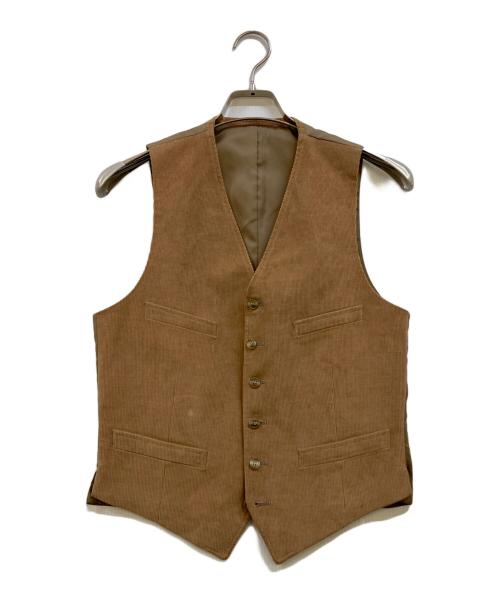 BROOKS BROTHERS（ブルックスブラザーズ）BROOKS BROTHERS (ブルックスブラザーズ) 80's 3ピースコーデュロイセットアップジャケット ブラウン サイズ:17の古着・服飾アイテム