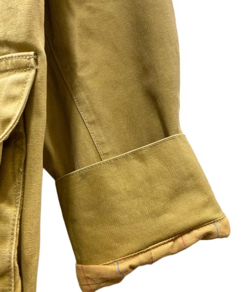 UNITED CARR BY BAZZ RICKSON'S（ユナイテッドカー）UNITED CARR BY BAZZ RICKSON'S (ユナイテッドカー) スタンドカラーハンティングジャケット ベージュ サイズ:Mの古着・服飾アイテム