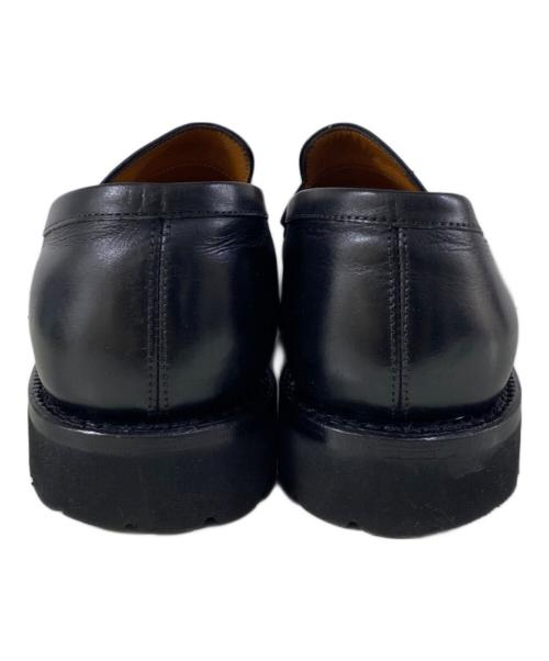 Jalan Sriwijaya（ジャランスリウァヤ）Jalan Sriwijaya (ジャランスリウァヤ) GARUDA コインローファー ブラック サイズ:6　1/2の古着・服飾アイテム