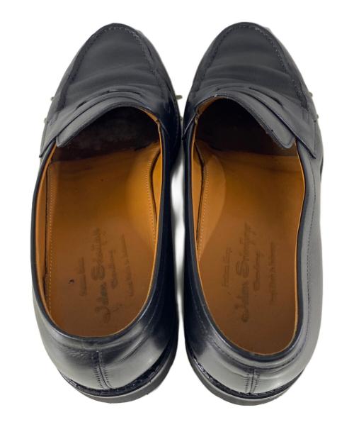 Jalan Sriwijaya（ジャランスリウァヤ）Jalan Sriwijaya (ジャランスリウァヤ) GARUDA コインローファー ブラック サイズ:6　1/2の古着・服飾アイテム