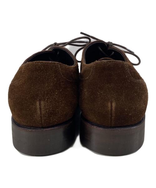 Jalan Sriwijaya（ジャランスリウァヤ）Jalan Sriwijaya (ジャランスリウァヤ) EDWARD Uチップスウェードシューズ ブラウン サイズ:7　1/2の古着・服飾アイテム