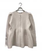 CELFORDセルフォード）の古着「ペプラムカーディガン」｜ピンク