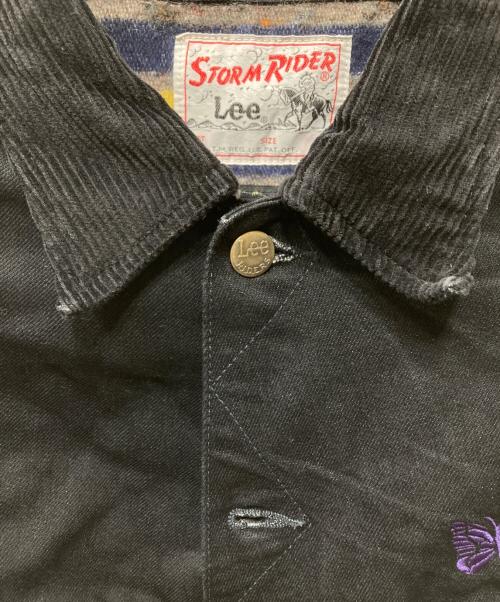Needles（ニードルズ）Needles (ニードルズ) LEE (リー) 別注LJ Storm Rider デニムジャケット ブラック サイズ:XSの古着・服飾アイテム