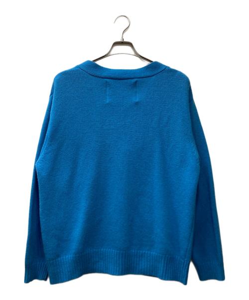TTT MSW（ティー）TTT MSW (ティー) New standard Cardigan ニットカーディガン ブルー サイズ:Mの古着・服飾アイテム
