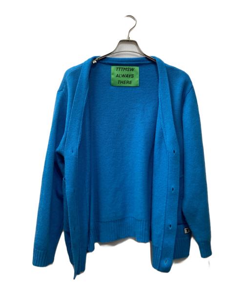 TTT MSW（ティー）TTT MSW (ティー) New standard Cardigan ニットカーディガン ブルー サイズ:Mの古着・服飾アイテム