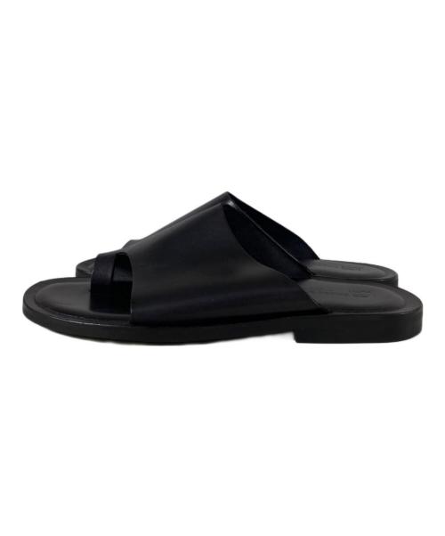 CORSO ROMA 9（コルソローマノーヴェ）CORSO ROMA 9 (コルソローマノーヴェ) トングサンダル ブラック サイズ:40の古着・服飾アイテム