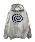 SOL soonerorlaterスーナーオアレイター）の古着「GuruGuru Hoodie」｜グレー×ネイビー