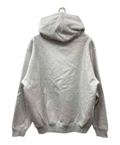 SOL soonerorlater（スーナーオアレイター）SOL soonerorlater (スーナーオアレイター) GuruGuru Hoodie グレー×ネイビー サイズ:XLの古着・服飾アイテム