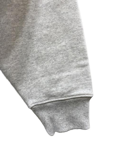 SOL soonerorlater（スーナーオアレイター）SOL soonerorlater (スーナーオアレイター) GuruGuru Hoodie グレー×ネイビー サイズ:XLの古着・服飾アイテム