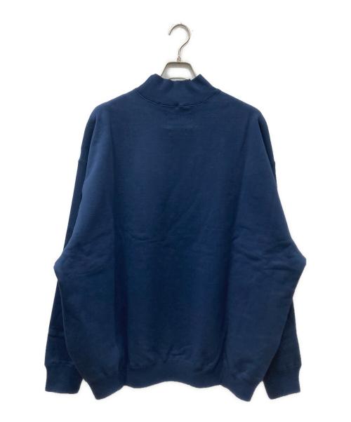 EASTFAREAST（イーストファーイースト）EASTFAREAST (イーストファーイースト) PAN (パン) 別注ハイネックスウェット ネイビー サイズ:3 未使用品の古着・服飾アイテム