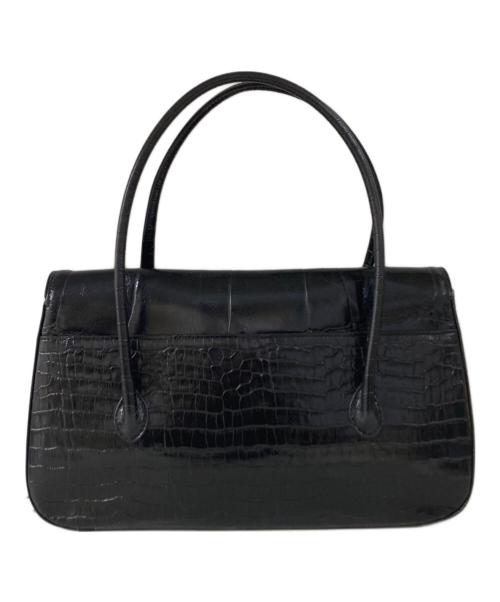 GIVENCHY（ジバンシィ）GIVENCHY (ジバンシィ) 型押しハンドバッグ ブラック サイズ:OneSizeの古着・服飾アイテム