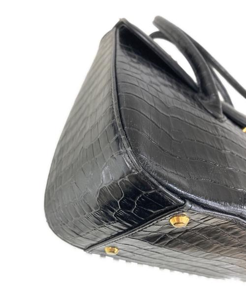 GIVENCHY（ジバンシィ）GIVENCHY (ジバンシィ) 型押しハンドバッグ ブラック サイズ:OneSizeの古着・服飾アイテム