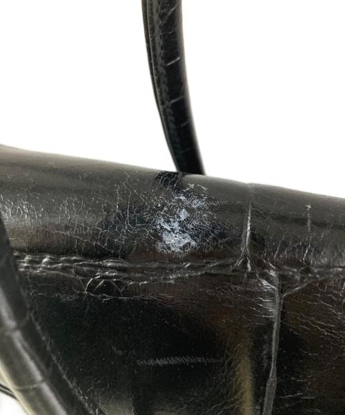 GIVENCHY（ジバンシィ）GIVENCHY (ジバンシィ) 型押しハンドバッグ ブラック サイズ:OneSizeの古着・服飾アイテム